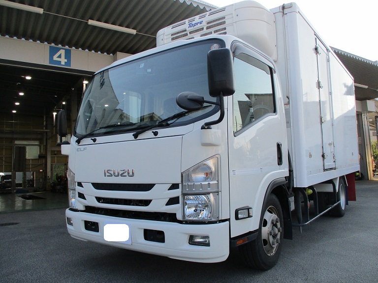 いすゞエルフ3ｔワイドロング冷凍車