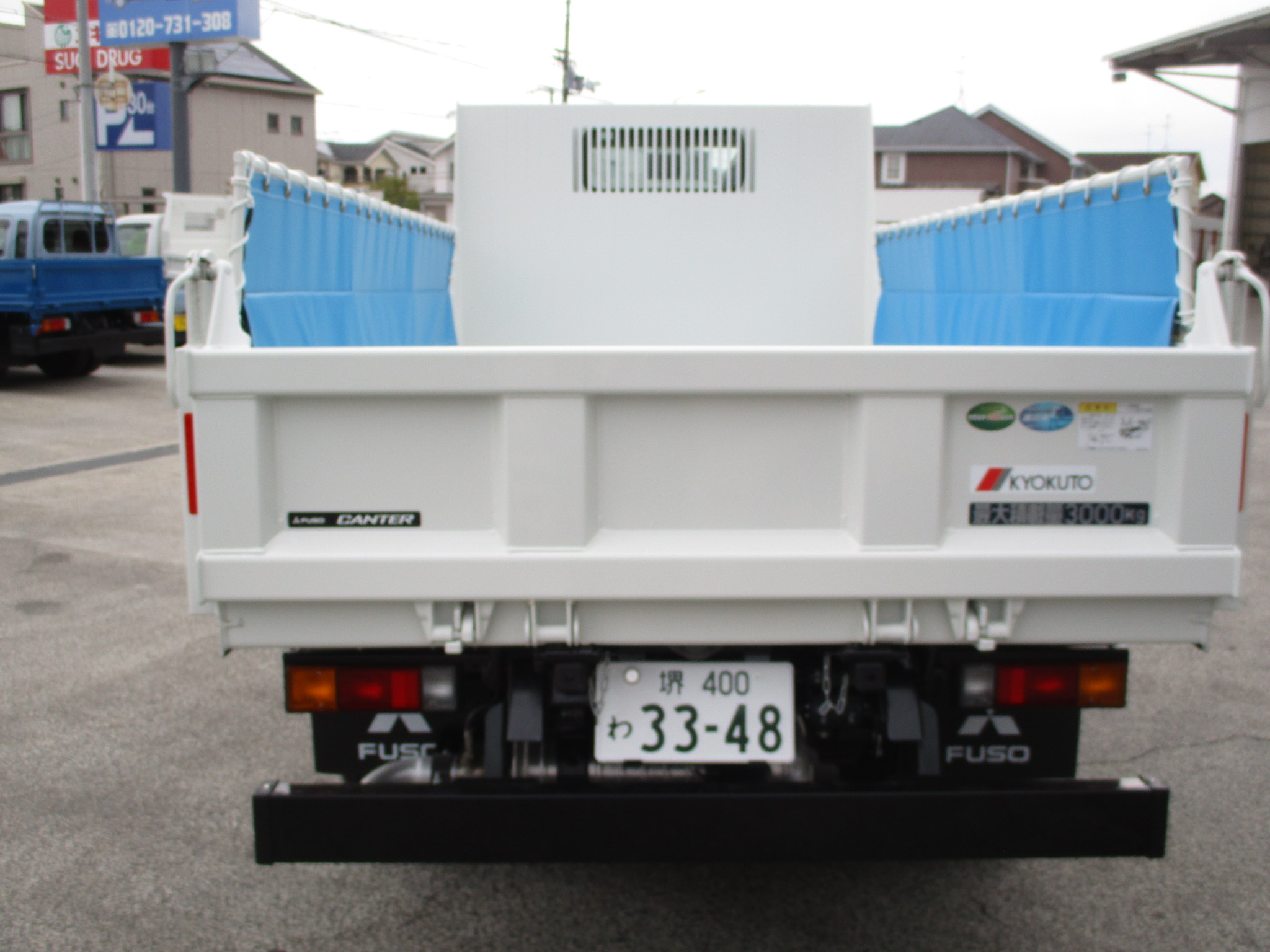 登録済み未使用車 NEWモデルキャンター 3トンダンプ