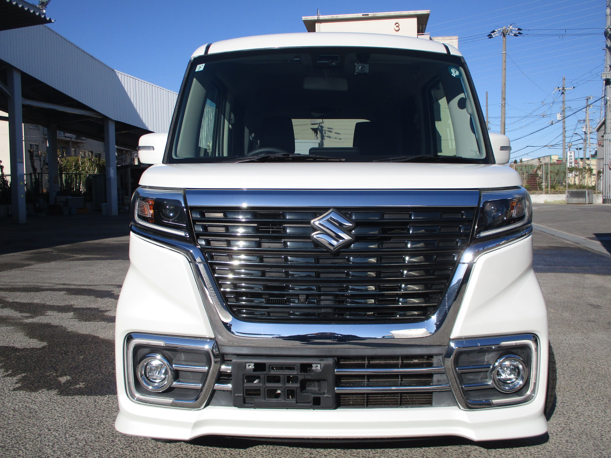 令和1年式　スズキスペーシアカスタム　ＨＹＢＲＩＤ　ＸＳターボ