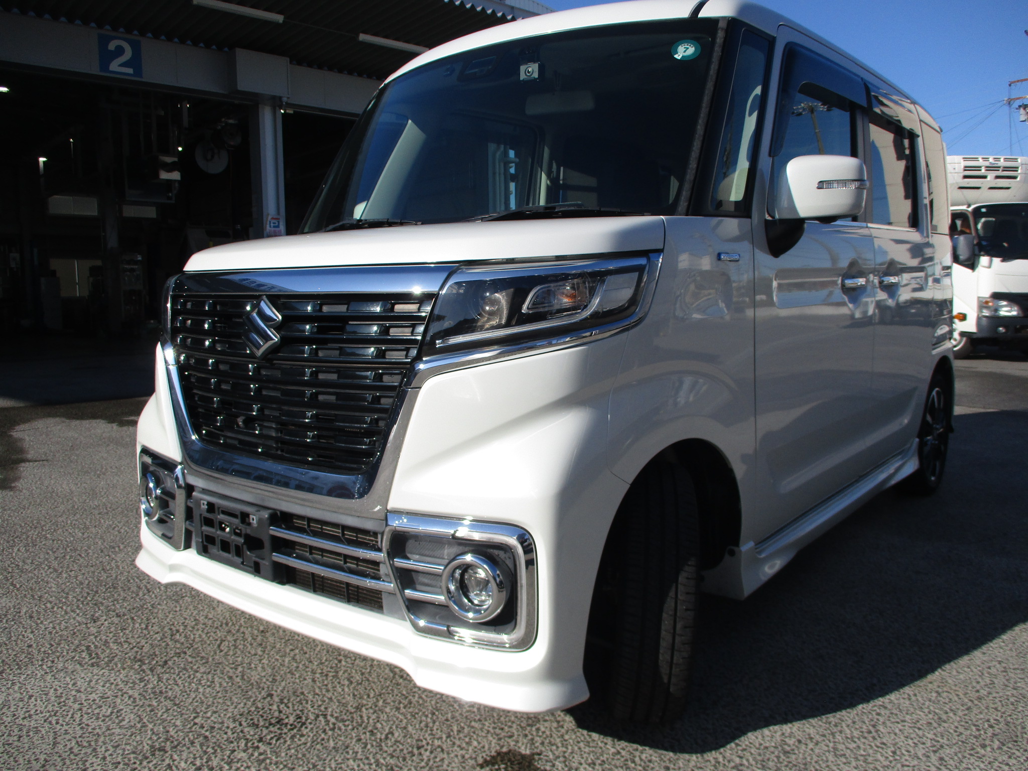 令和1年式　スズキスペーシアカスタム　ＨＹＢＲＩＤ　ＸＳターボ