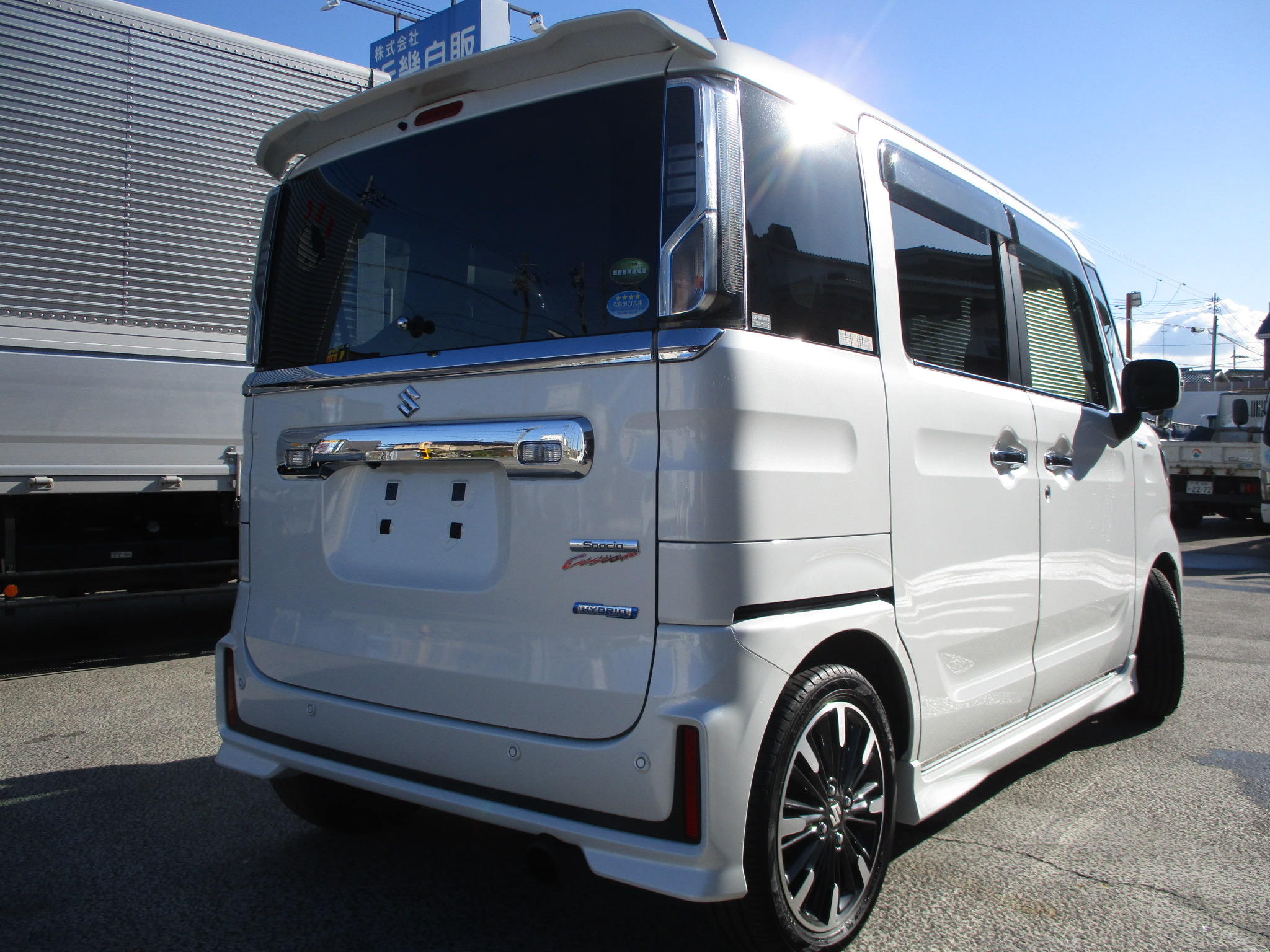 令和1年式　スズキスペーシアカスタム　ＨＹＢＲＩＤ　ＸＳターボ