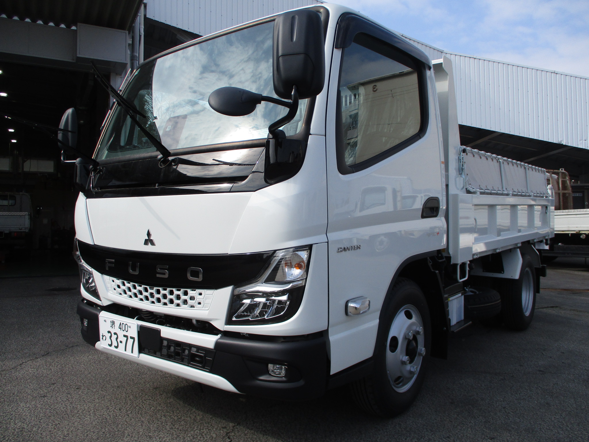 令和7年式 三菱キャンター 3tダンプ 未使用車