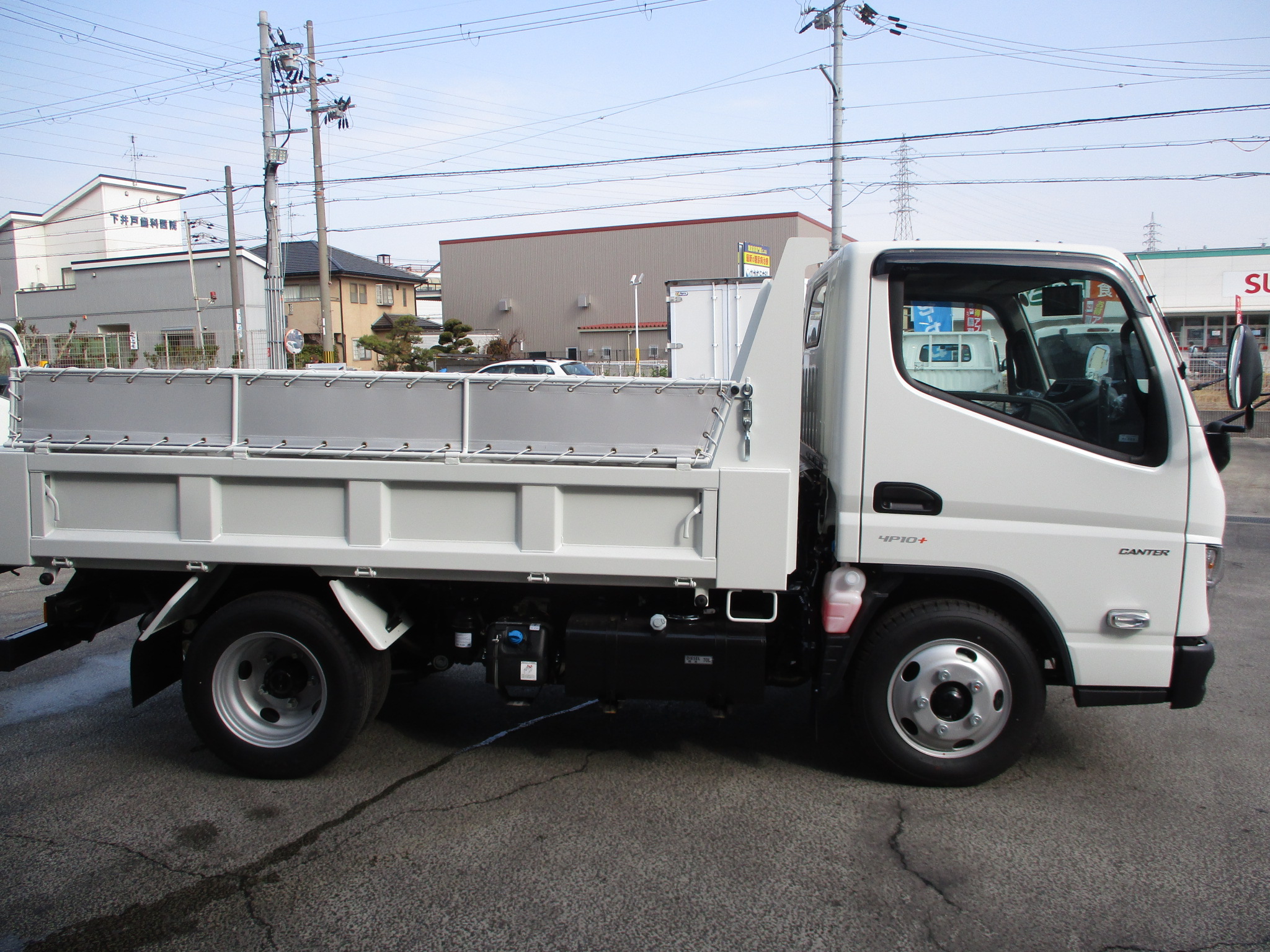 令和7年式 三菱キャンター 3tダンプ 未使用車